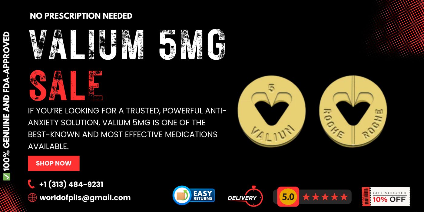 Buy Valium 5mg Online – Trusted Relief for Anxiety, Muscle Spasms & Insomnia 10 Valium 5mg