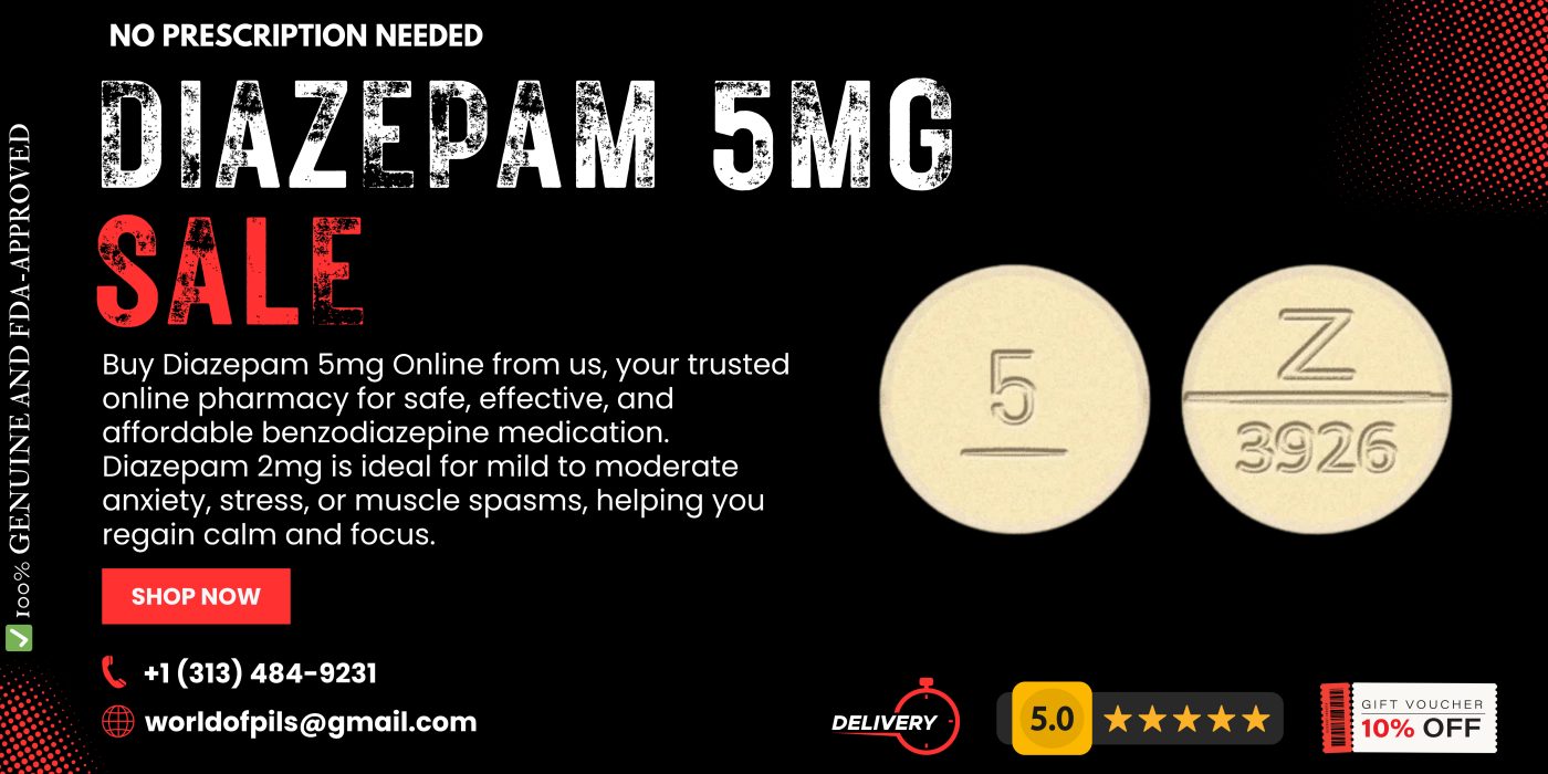 Buy Diazepam 5mg Online – Effective Relief from Anxiety & Muscle Tension 2 Diazepam 5mg